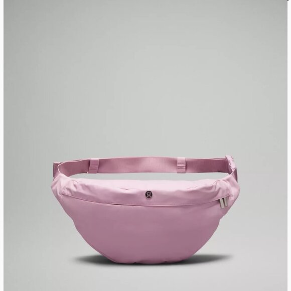 Lululemon Athletica Large Classic Pink Peony Belt Bag 3.5L NEW WITH TAG rare - Picture 3 of 11
